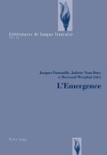 Cover: L'Emergence - Peter Lang Verlag