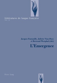 Enlarge image Cover: L'Emergence - Peter Lang Verlag