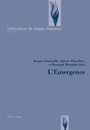 Cover: L'Emergence - Peter Lang Verlag