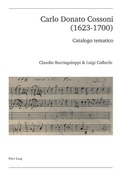 Cover: Carlo Donato Cossoni (1623-1700) - Peter Lang Verlag