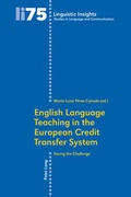 Cover: English Language Teaching in the European Credit Transfer System - Peter Lang Verlag