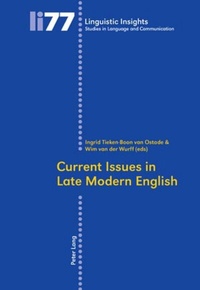 Enlarge image Cover: Current Issues in Late Modern English - Peter Lang Verlag