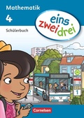 Cover: eins-zwei-drei - Mathematik-Lehrwerk f&uuml;r Kinder mit Sprachf&ouml;rderbedarf - Mathematik - 4. Schuljahr - Cornelsen Verlag