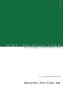 Cover: Meaning and Context - Peter Lang Verlag