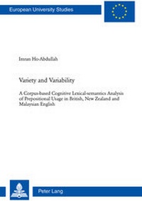 Abbildung von: Variety and Variability - Peter Lang Verlag