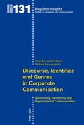 Cover: Discourse, Identities and Genres in Corporate Communication - Peter Lang Verlag