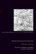 Cover: Histoires et Savoirs - Peter Lang Verlag
