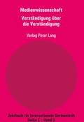Cover: Medienwissenschaft - Peter Lang Verlag