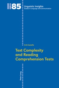 Abbildung von: Text Complexity and Reading Comprehension Tests - Peter Lang Verlag