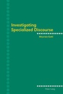 Cover: Investigating Specialized Discourse - Peter Lang Verlag