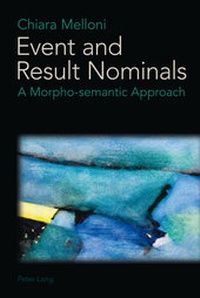 Abbildung von: Event and Result Nominals - Peter Lang Verlag