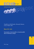 Cover: Jeux de voix - Peter Lang Verlag