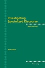 Cover: Investigating Specialized Discourse - Peter Lang Verlag