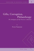 Cover: Gifts, Corruption, Philanthropy - Peter Lang Verlag