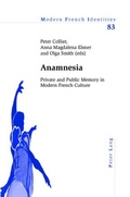 Cover: Anamnesia - Peter Lang Verlag