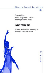Enlarge image Cover: Anamnesia - Peter Lang Verlag