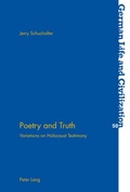 Cover: Poetry and Truth - Peter Lang Verlag