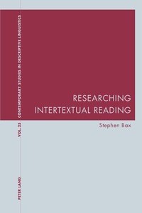 Abbildung von: Researching Intertextual Reading - Peter Lang Verlag