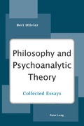 Cover: Philosophy and Psychoanalytic Theory - Peter Lang Verlag