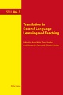 Cover: Translation in Second Language Learning and Teaching - Peter Lang Verlag