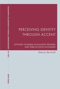 Cover: Perceiving Identity through Accent - Peter Lang Verlag