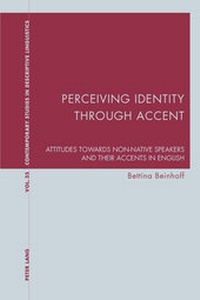 Enlarge image Cover: Perceiving Identity through Accent - Peter Lang Verlag