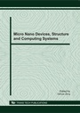 Cover: Micro Nano Devices, Structure and Computing Systems - Trans Tech Publications Ltd
