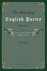 Enlarge image Cover: The Shaping of English Poetry- Volume II - Peter Lang Verlag