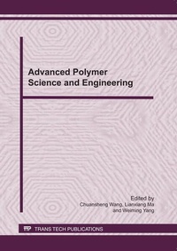 Enlarge image Cover: Advanced Polymer Science and Engineering - Trans Tech Publications Ltd