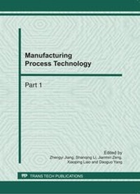Enlarge image Cover: Manufacturing Process Technology - Trans Tech Publications Ltd