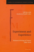 Cover: Experiment and Experience - Peter Lang Verlag