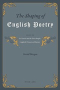 Cover: The Shaping of English Poetry - Peter Lang Verlag