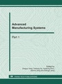 Cover: Advanced Manufacturing Systems, ICMSE 2011 - Trans Tech Publications Ltd