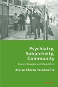 Cover: Psychiatry, Subjectivity, Community - Peter Lang Verlag
