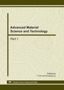 Cover: Advanced Material Science and Technology - Trans Tech Publications Ltd