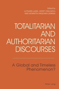 Abbildung von: Totalitarian and Authoritarian Discourses - Peter Lang Verlag