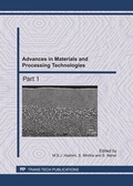 Cover: Advances in Materials and Processing Technologies - Trans Tech