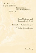 Cover: Blanchot Romantique - Peter Lang Verlag
