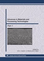 Cover: Advances in Materials and Processing Technologies II - Trans Tech Publications Ltd