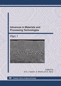 Cover: Advances in Materials and Processing Technologies II - Trans Tech Publications Ltd
