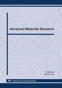 Cover: Advanced Materials Research (ICAMR) - Trans Tech Publications Ltd