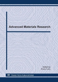 Enlarge image Cover: Advanced Materials Research (ICAMR) - Trans Tech Publications Ltd