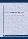 Cover: Advanced Materials Research (ICAMR) - Trans Tech Publications Ltd