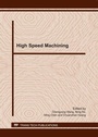 Cover: High Speed Machining - Trans Tech Publications Ltd