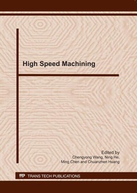 Enlarge image Cover: High Speed Machining - Trans Tech Publications Ltd