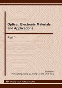 Enlarge image Cover: Optical, Electronic Materials and Applications - Trans Tech Publications Ltd