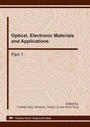 Cover: Optical, Electronic Materials and Applications - Trans Tech
