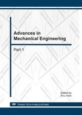Cover: Advances in Mechanical Engineering (ICME) - Trans Tech Publications Ltd