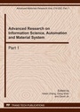 Cover: Advanced Research on Information Science, Automation and Material System - Trans Tech Publications Ltd