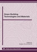 Cover: Green Building Technologies and Materials - Trans Tech Publications Ltd